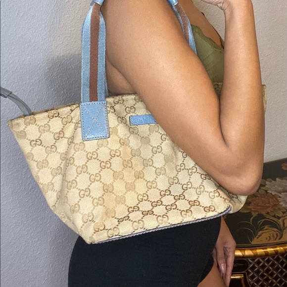 SOLD!! ✨Gucci Gg Canvas Small Tote Bag✨ - Picture 16 of 16